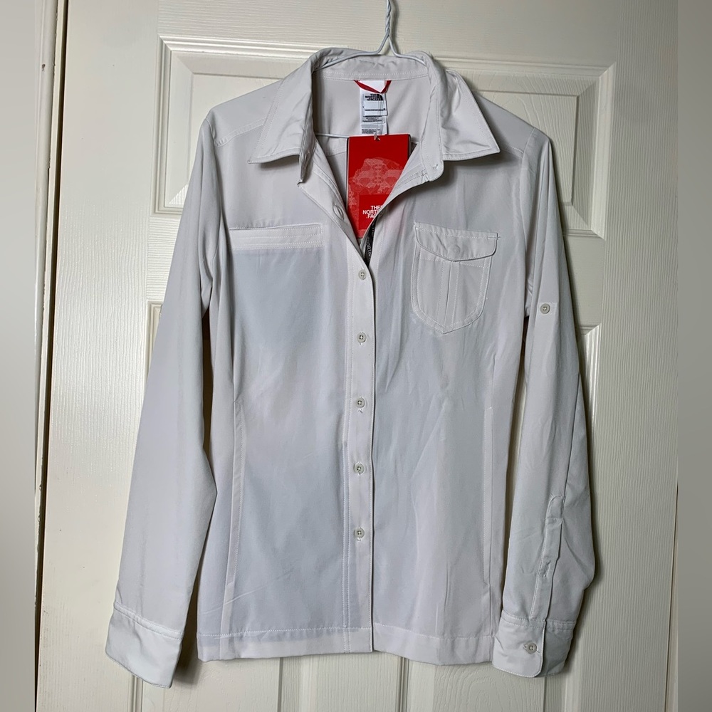 The North Face | Women’s Long Sleeve Batura Shirt in Moonlit Ivory - Large
